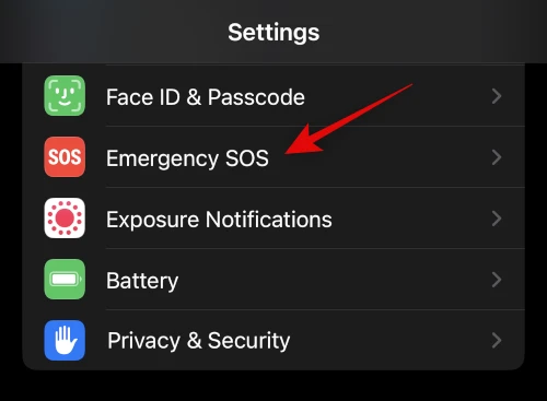 How To Turn Off Emergency SOS Mode iPhone 14 - emergency SOS