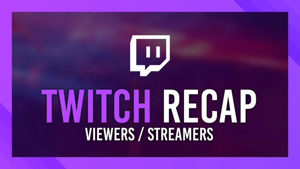how to see Twitch recap on mobile