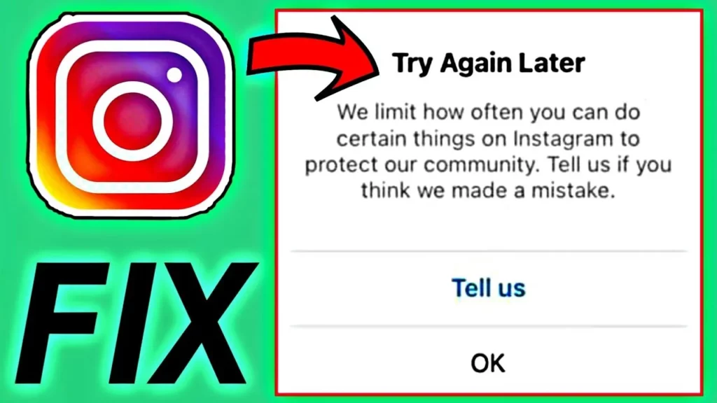 Why Is Instagram Saying We Limit How Often: How to fix?