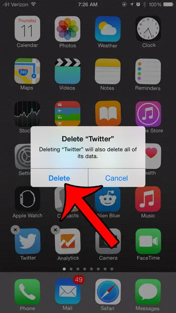 How To Fix Twitter Notification Won’t Go Away? delete app