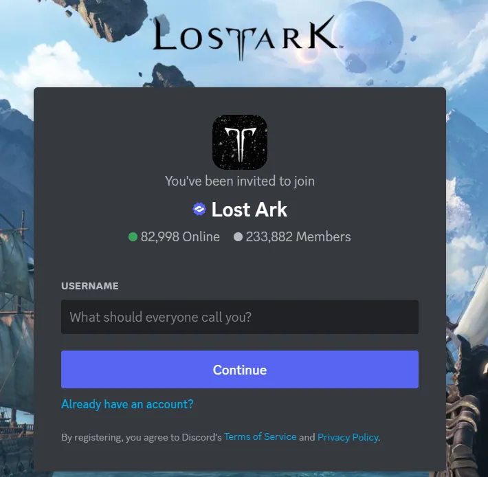 How To Join Lost Ark Discord Server