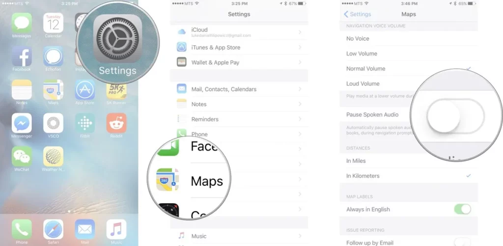 How To Fix Apple Maps Not Talking - check other audio apps