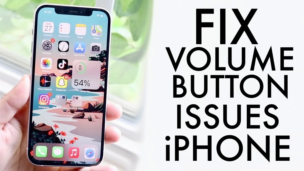 How To Fix iPhone Volume Button Not Working