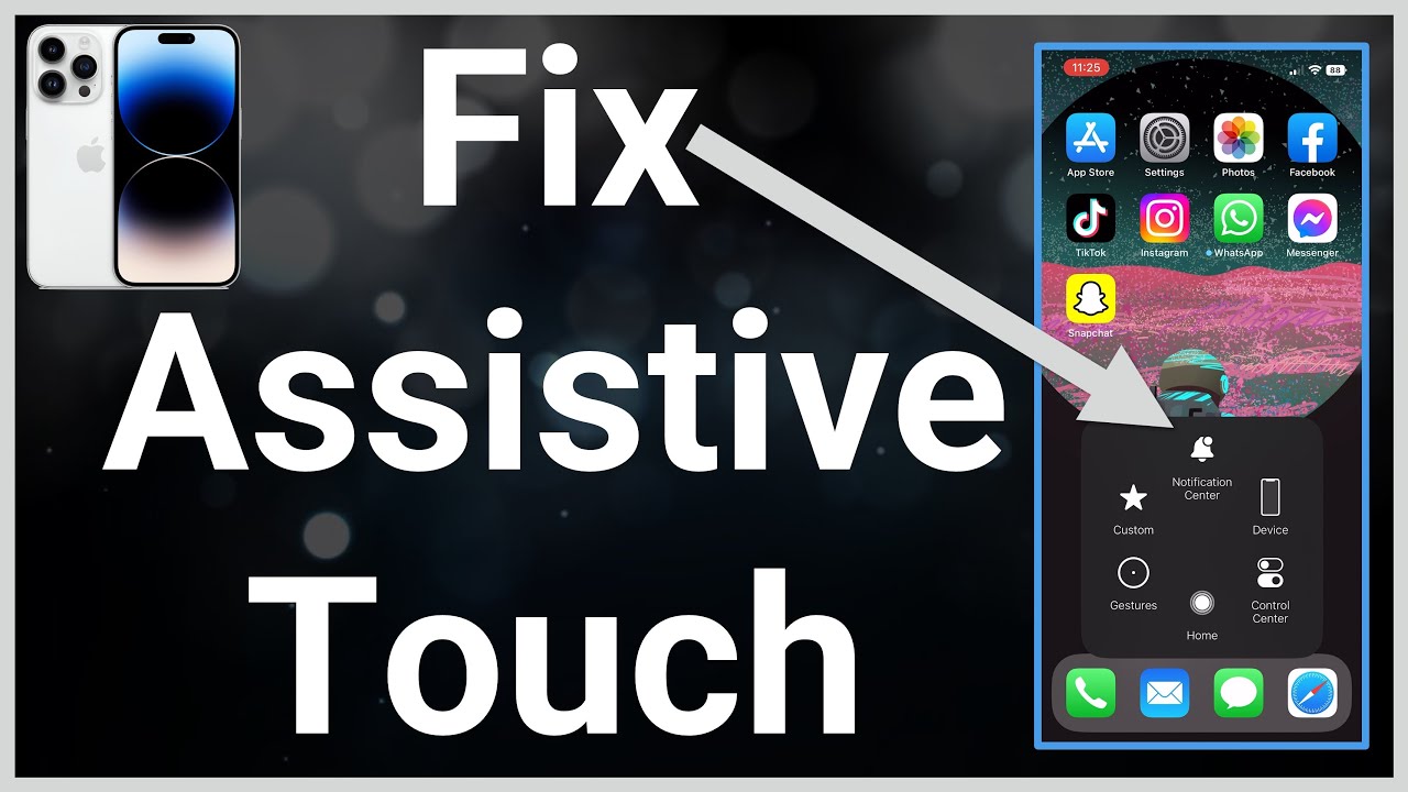 How To Fix Assistive Touch Not Moving In iOS 16 | Know The Process