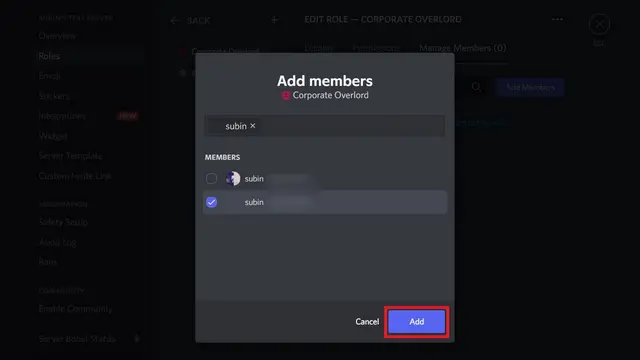 How To Create Server Roles On Discord - Add