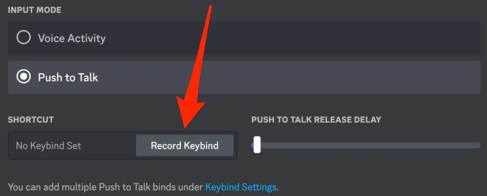How To Change Your Discord Voice Input Mode On Desktop - record keyblind