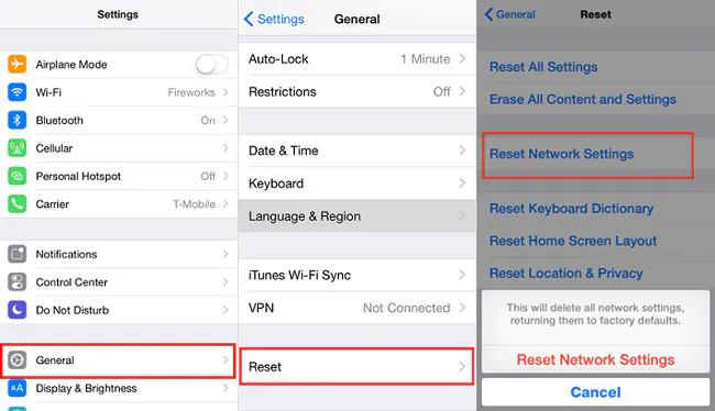Fix Apple ID Password Not Working On iPhone/iPad - reset device