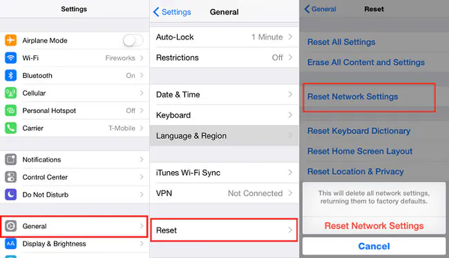 How To Fix Apple Maps Not Talking - reset settings