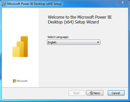 How To Download Power BI On Desktop - set language
