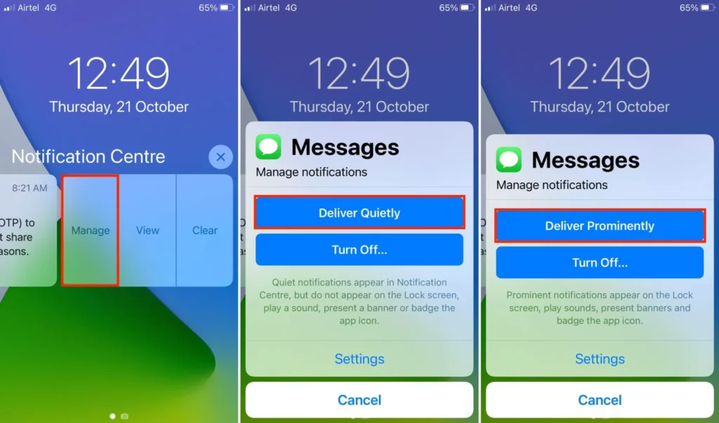 How To Send Silent Messages On iPhone