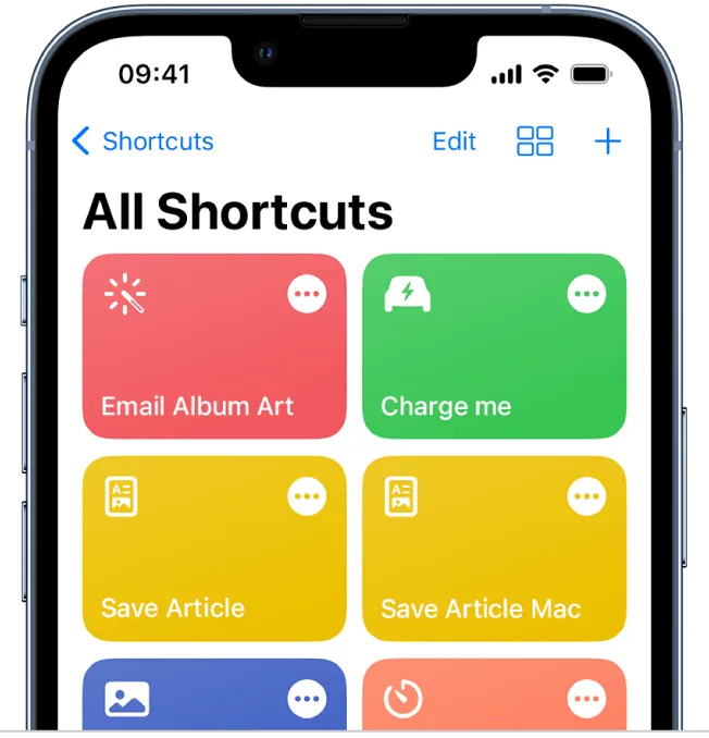 Use The Shortcuts App