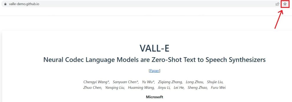 Download Microsoft VALL-E