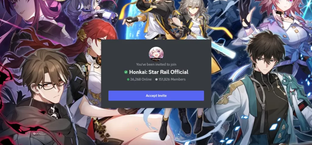 Honkai Star Rail Discord
