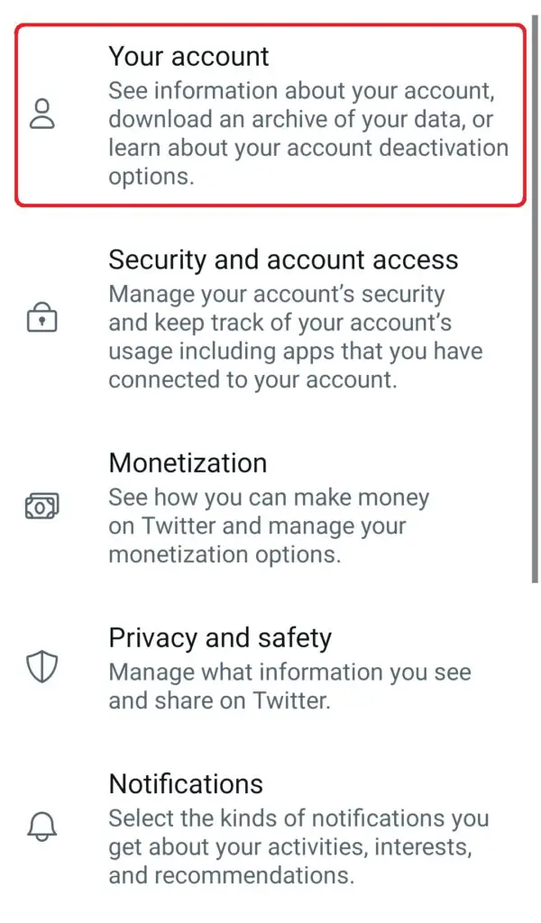 how to turn on password reset protection on Twitter mobile