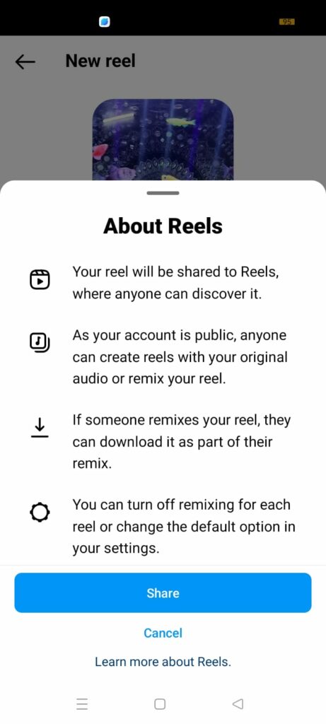 How To Share Instagram Reel To Facebook?
 share
