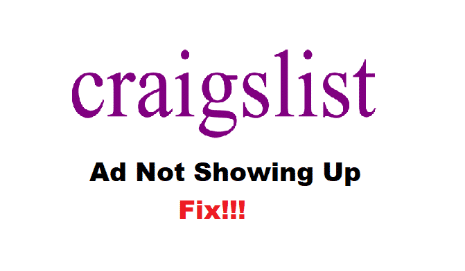 How To Fix Can't See Pictures On Craigslist | Know The Complete Process