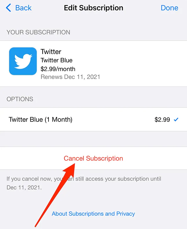 How To Cancel Twitter Blue Subscription?
 - cancel subscription