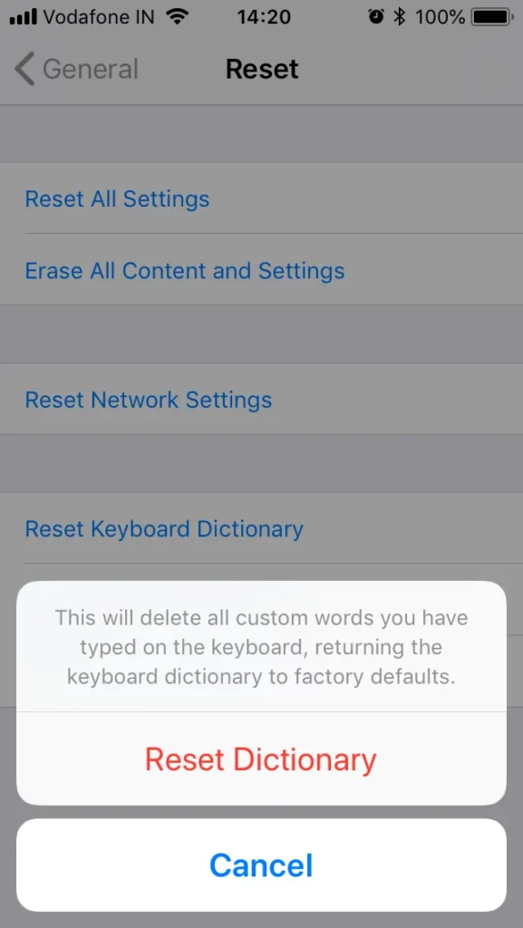 How To Clear Frequently Used Emojis On iPhone?
 Reset Dictionary