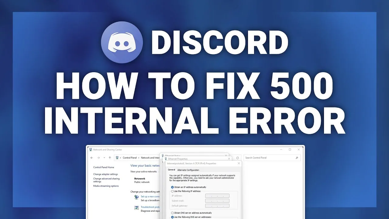 Discord 500 Internal Server Error