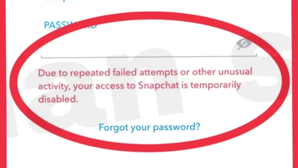 How To Fix Due To Repeated Failed Attempts Or Other Unusual Activity On Snapchat?