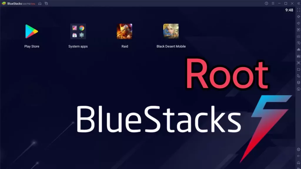 how to root bluestacks