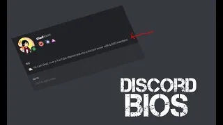 Discord Bio Ideas