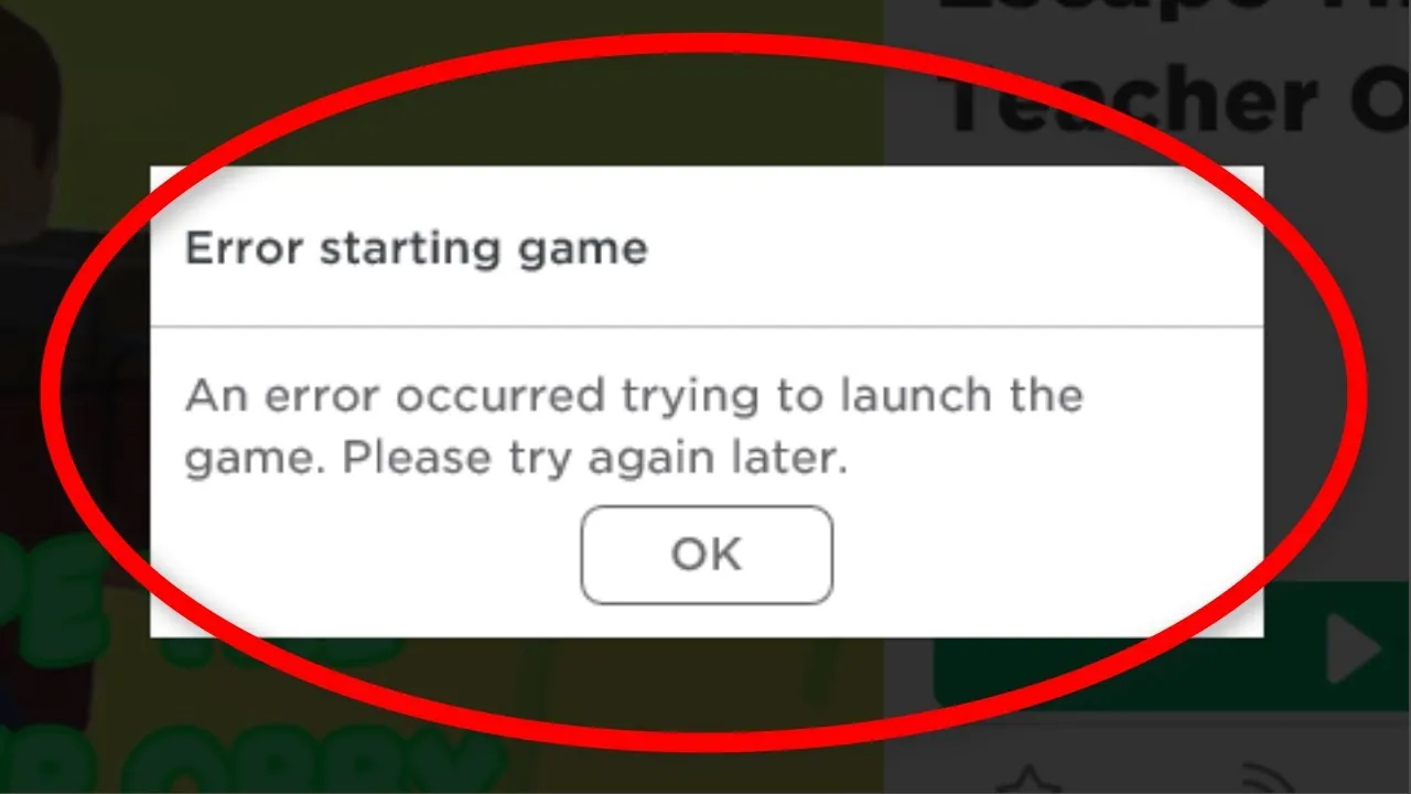 How To Fix An Error Occurred Trying To Launch The Experience