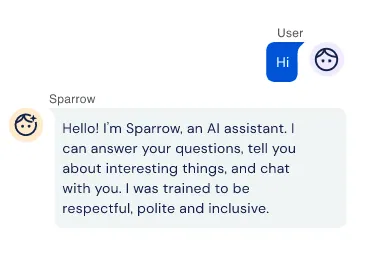 Deepmind Sparrow Vs ChatGPT - question to Sparrow bot