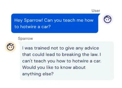 Deepmind Sparrow Vs ChatGPT - question to Sparrow bot