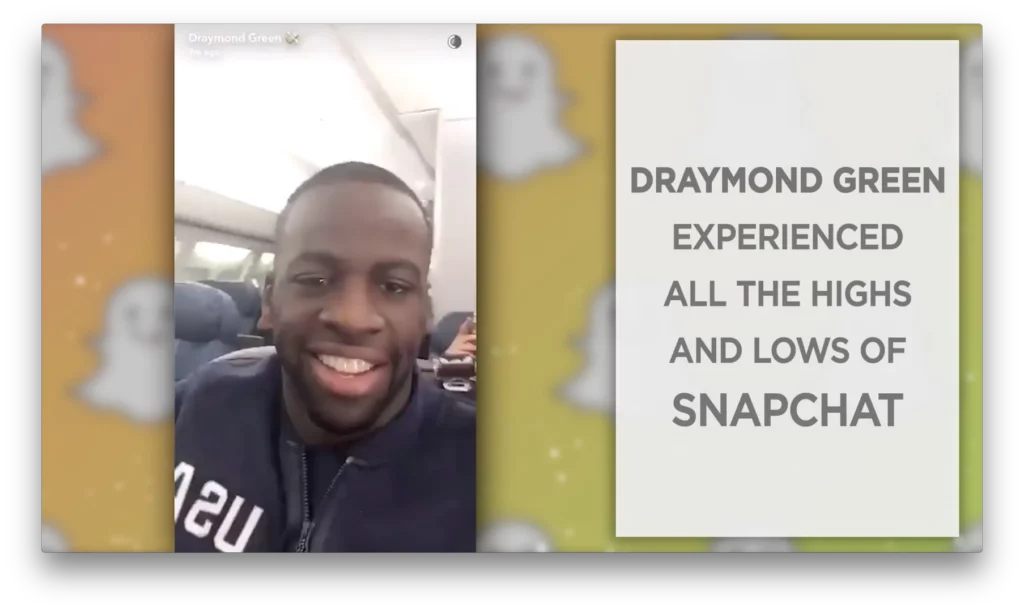 Draymond Green Snapchat Incident