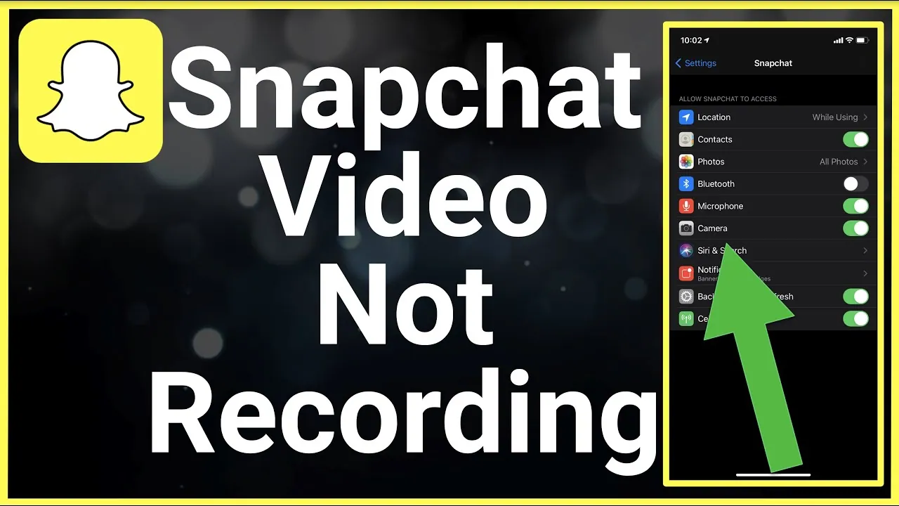 How To Fix Snapchat Error Saying Could Not Record Video
