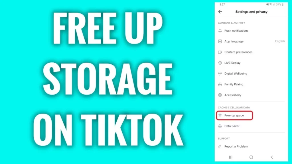 How To Get Rid Of Storage On TikTok