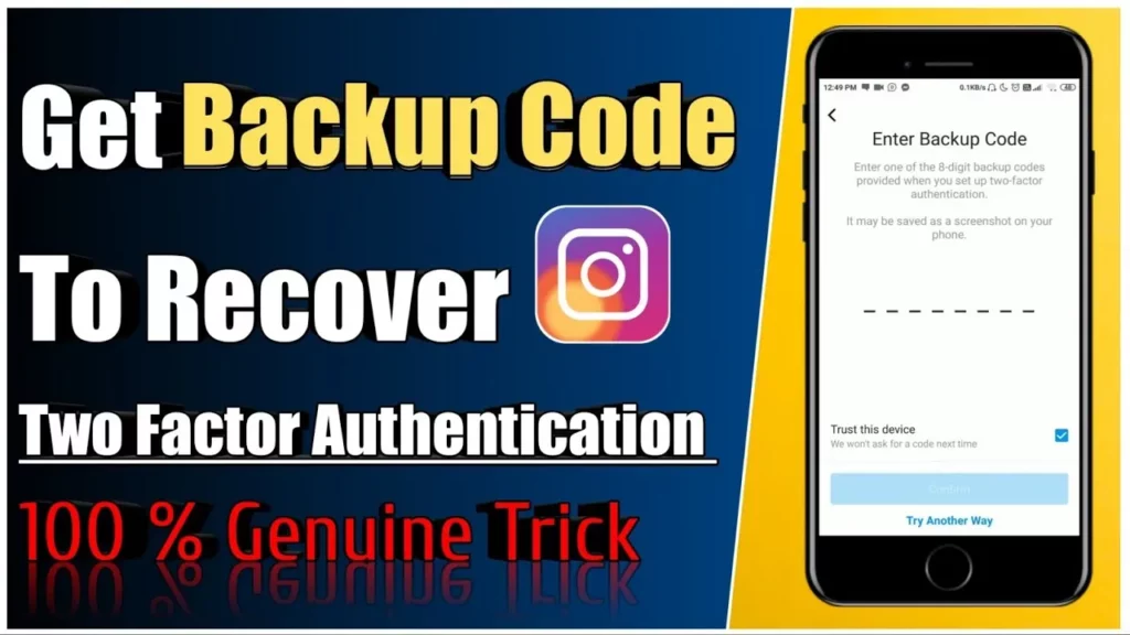 How To Get Instagram Backup Codes Without Login