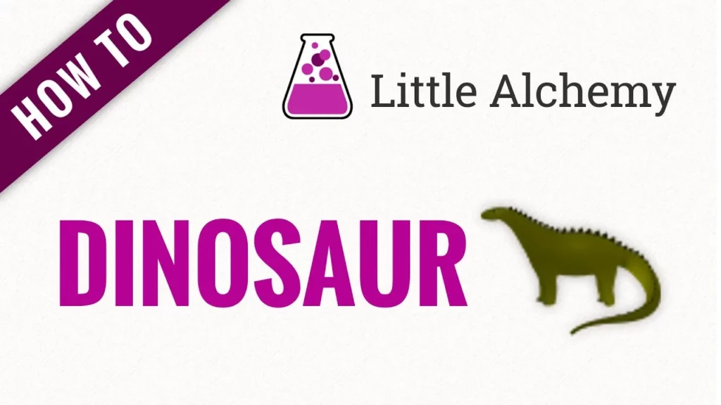 How To Make Dinosaur In Little Alchemy 2?