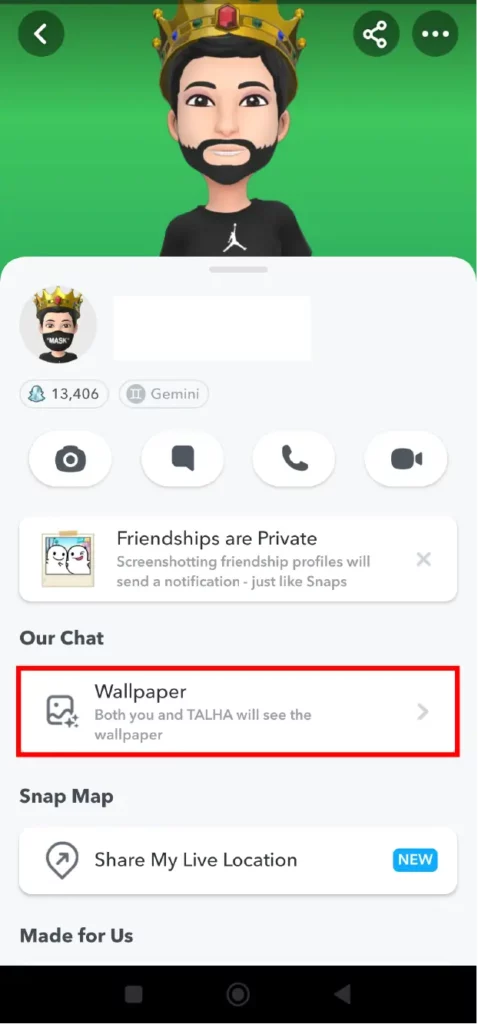How To Change Chat Wallpaper On Snapchat? wallpaper