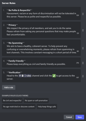 How To Create An NFT Discord Server?  server rules