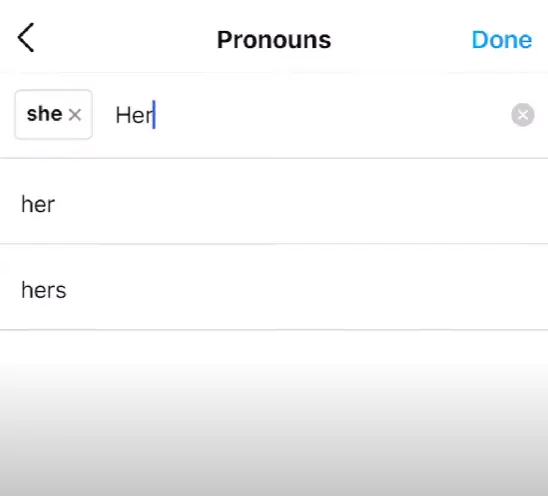 How To Add Pronouns To Your Instagram Profile?
enter pronouns