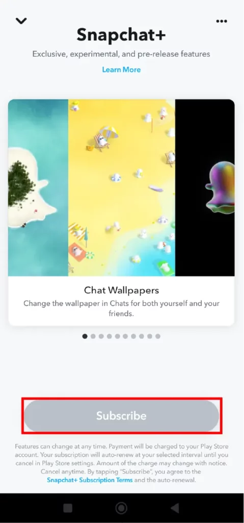How To Change Chat Wallpaper On Snapchat? subscribe