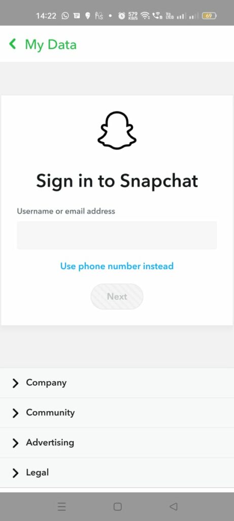 How Do I Download My Data From Snapchat?
sign in