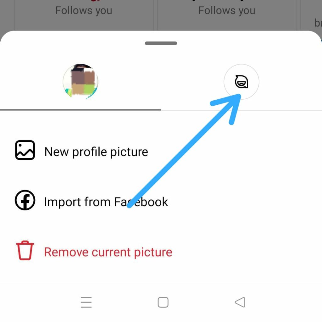 How To Use Instagram Dynamic Profile Photo? avatar tab