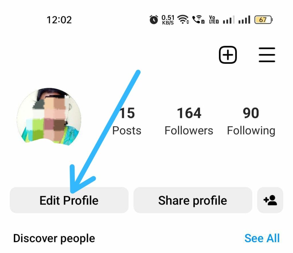 How To Add Pronouns To Your Instagram Profile?
edit profile