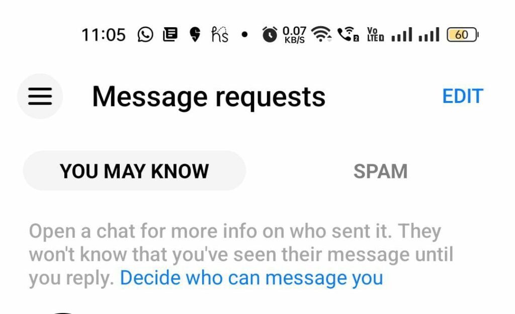 How To Check Facebook Messenger Message Request