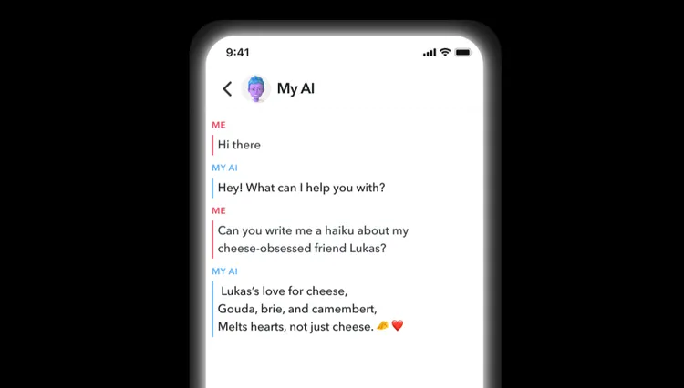 Snapchat AI ChatBot: My AI - bot answers