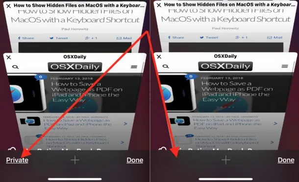 How To Get Out Of Incognito On iPhone - Private  mode vanished