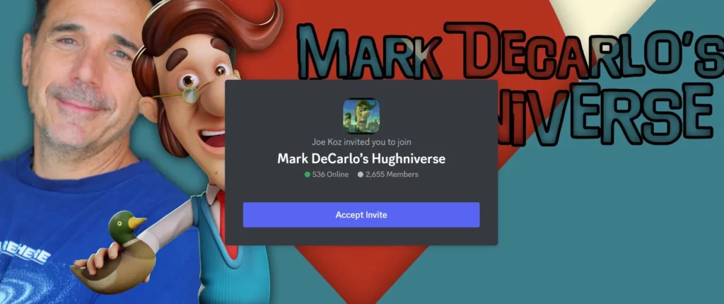 The Mark DeCarlo Hughniverse Discord