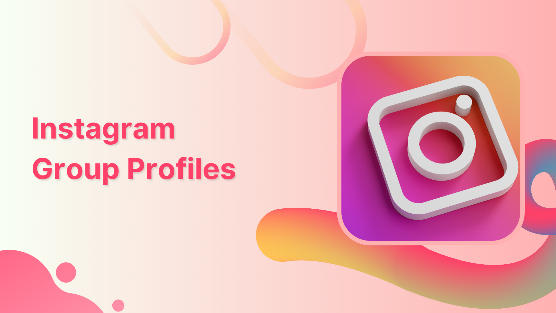 How To Create Instagram Group Profiles