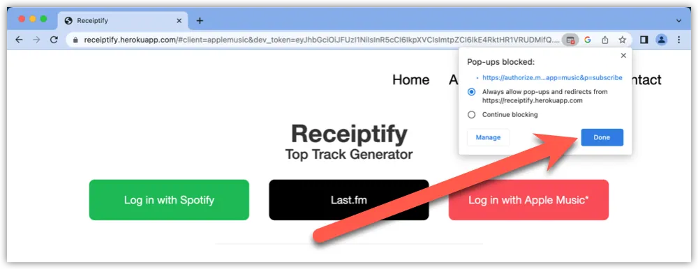 How To Fix Receiptify Apple Music Not Working