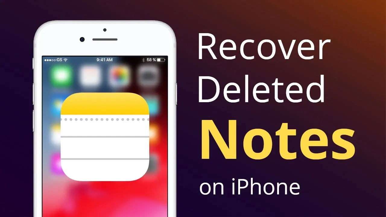 How To Get Notes Back On iPhone
