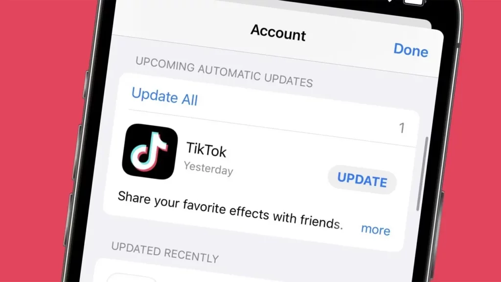 Update TikTok And Instagram Apps