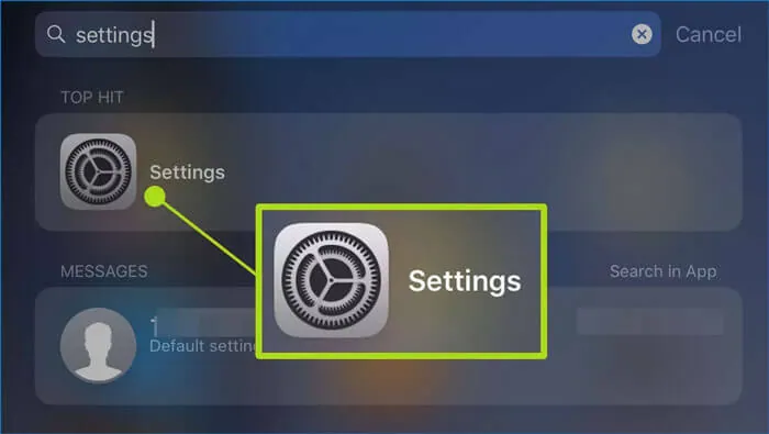 How To Get Settings Icon Back On iPhone